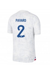 Fotbalové Dres Francie Benjamin Pavard #2 Venkovní Oblečení MS 2022 Krátký Rukáv